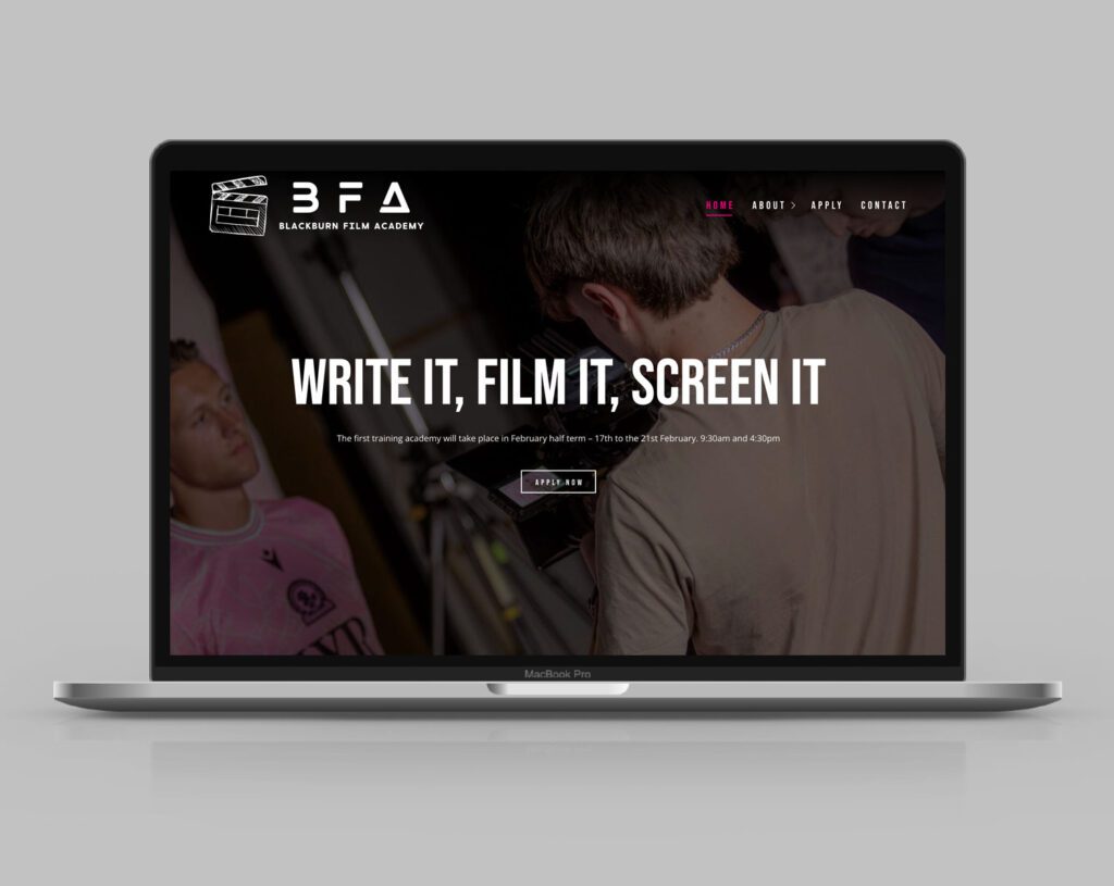 Blackburn Film Academy website