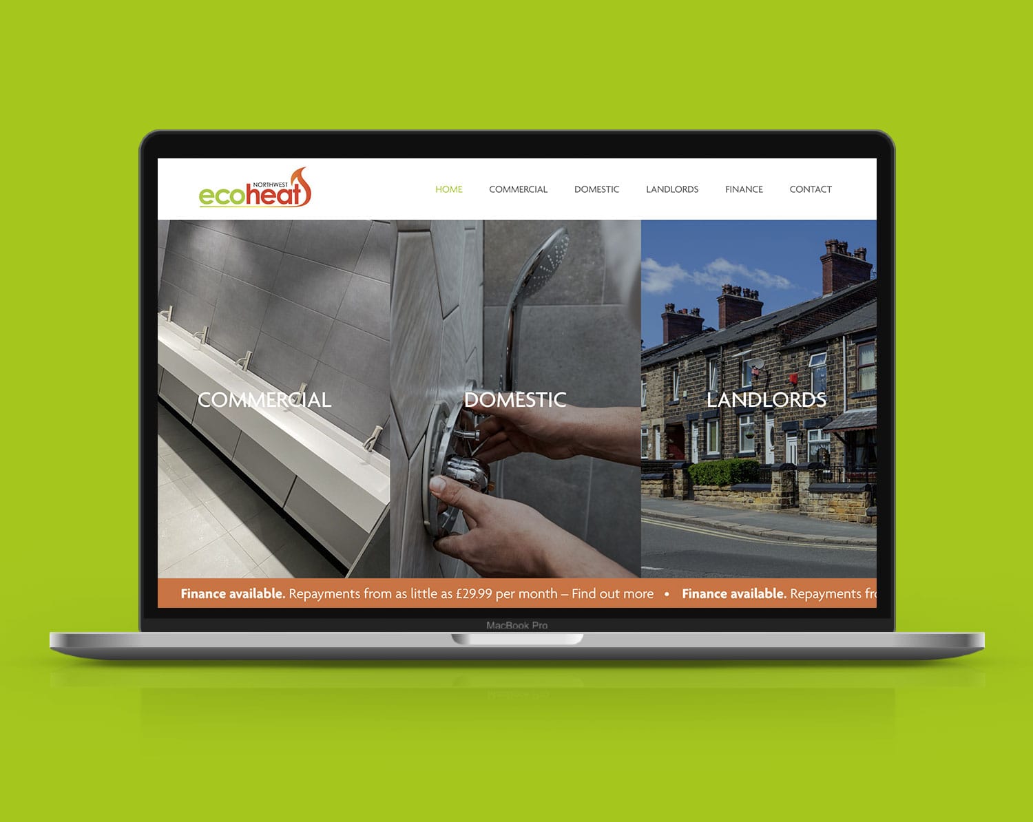 Eco Heat Website